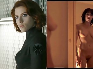 SekushiLover - Black Widow vs Naked Scarlett