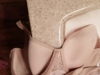 carrying-on with overprotect thither law panties and bra