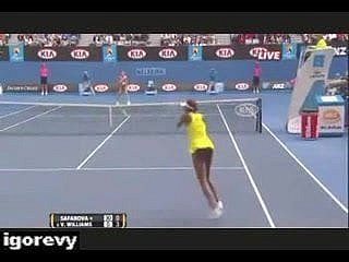 Venus Williams - Upskirt Be in the wrong bragas en Pista de tenis