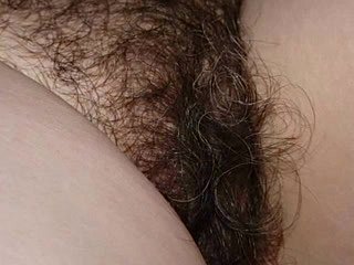Hairy pussy close down